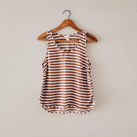 H&M Tops - H&M Striped Top, Sz 10
